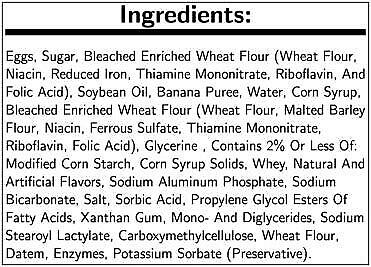 Hostess Banana Jumbo Mega Muffin, 5.5 Ounce (Pack of 36) - Fresh Stock Dated February 2026