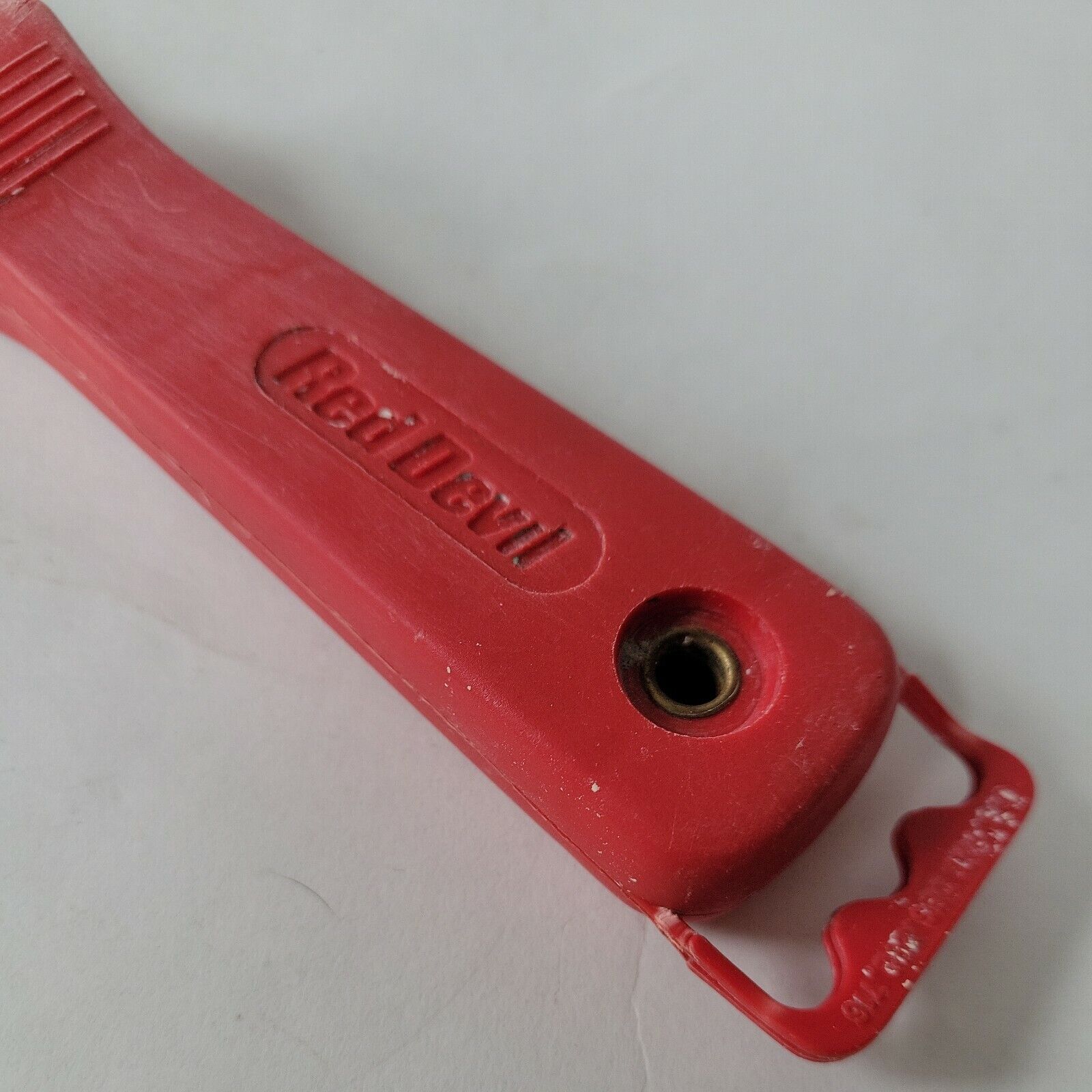 Red Devil Putty Knife Scraper Red Plastic Handle 1.5