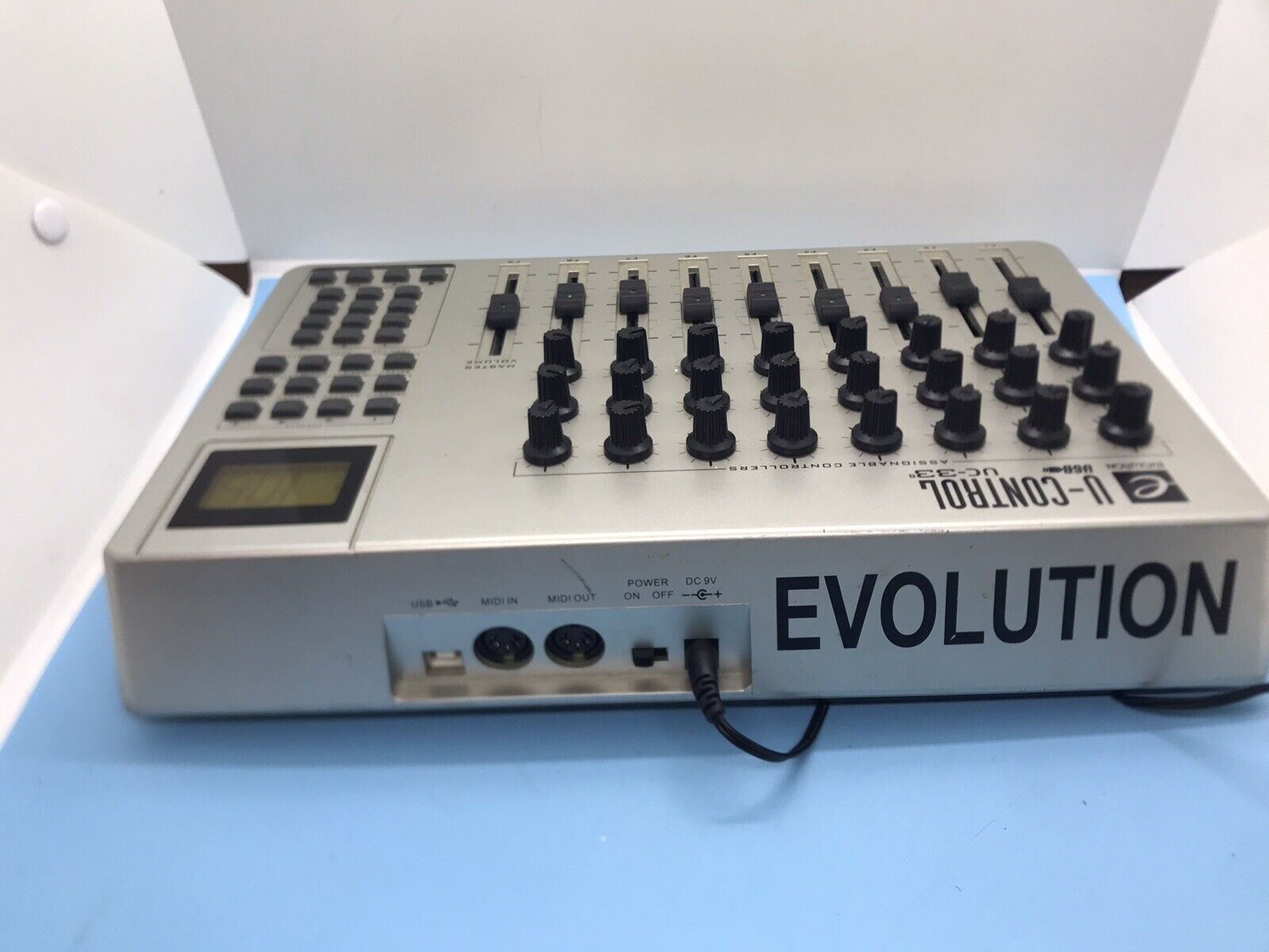 M-Audio Evolution U-CONTROL UC-33 USB MIDI Controller Mixer - Fresh Stock Dated February 2026