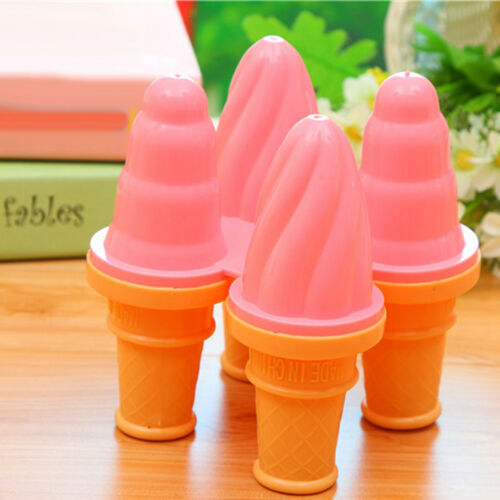 Silicone Ice-cream Cone Mold Chocolate Mould Sweet Popsicle Molds pink - Fresh Stock Dated February 2026