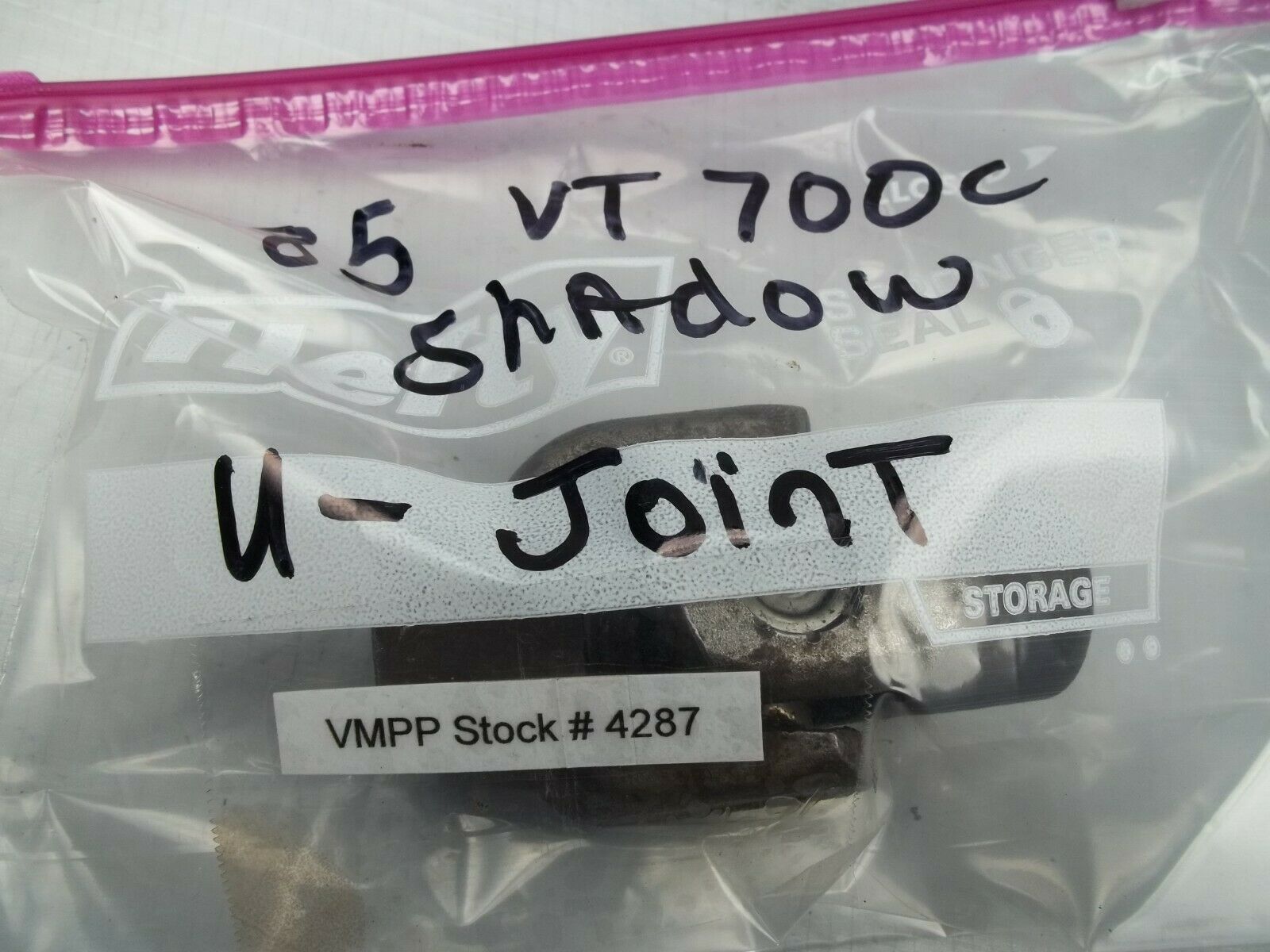 Honda VT700 VT750 Shadow OEM U Joint Drive Shaft Universal Yoke 40200-ME9-003 - Fresh Stock Dated February 2026