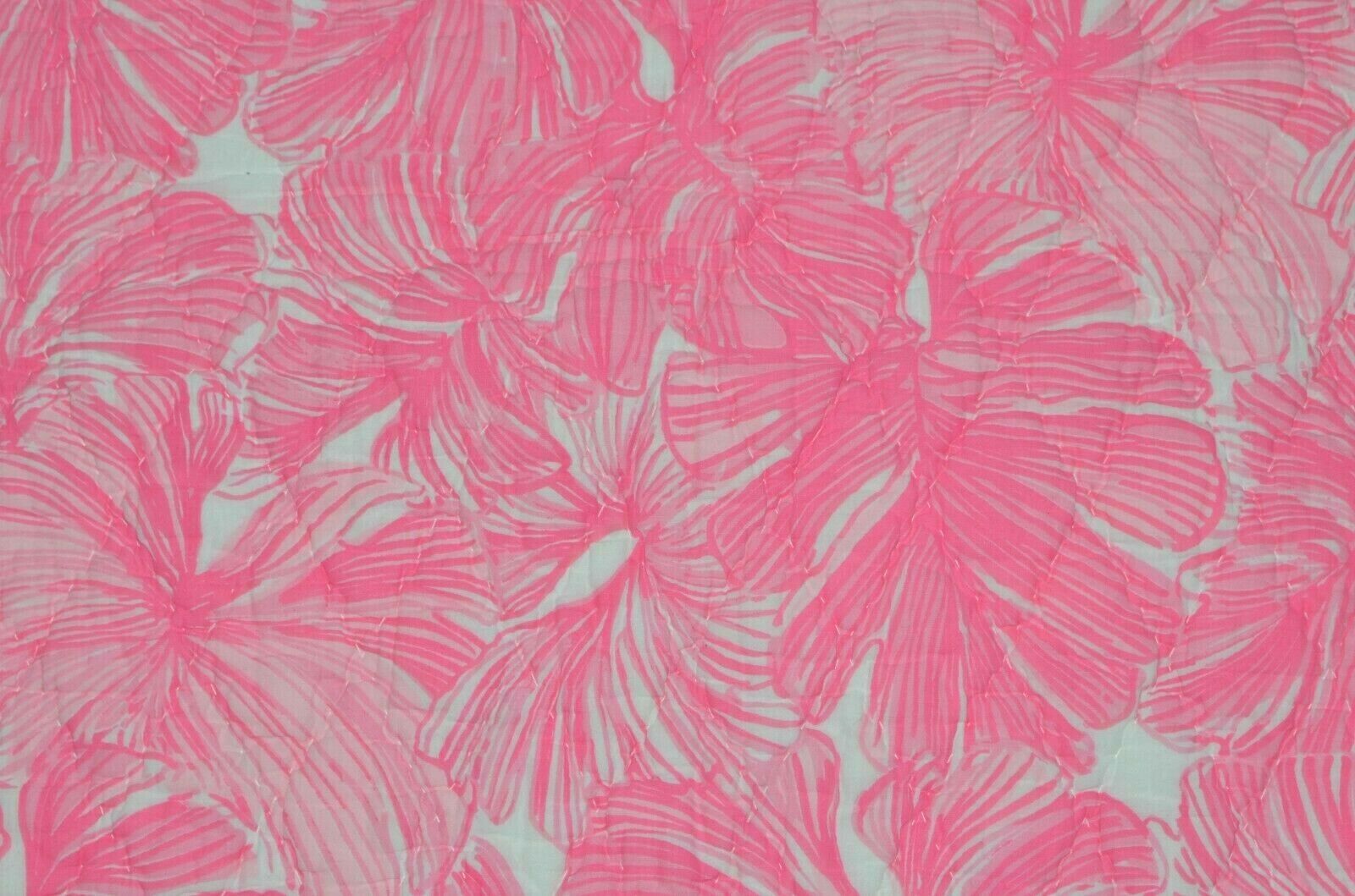 Pottery Barn Lilly Pulitzer Lilly of the Jungle Reversible Euro Sham NWOT Pink - Fresh Stock Dated December 2025