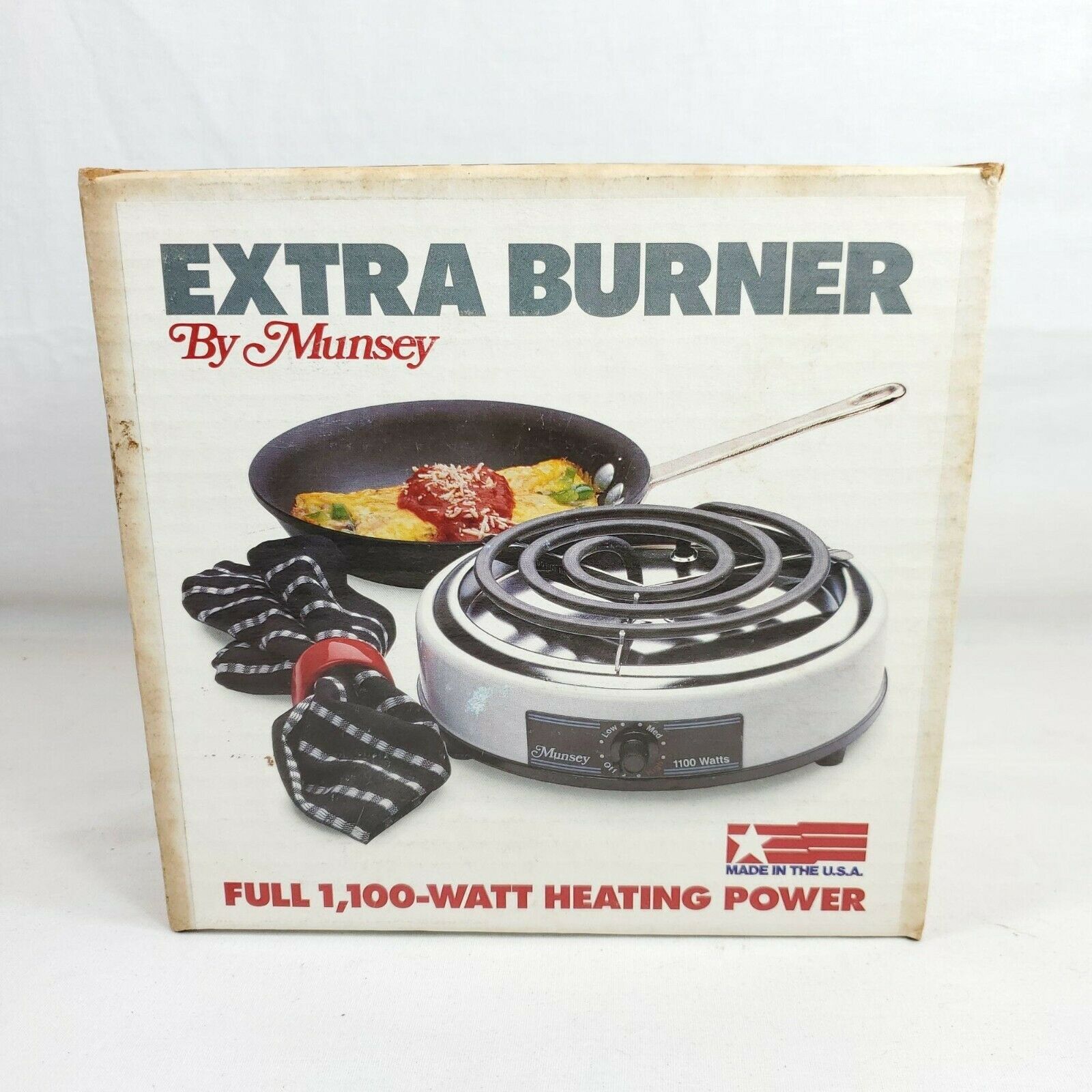 Extra Burner by Munsey Buffett Range - Fresh Stock Dated December 2025