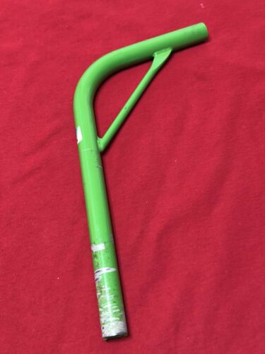 GREEN STAMPED TIOGA BRACED LAY BACK SEAT POST OLD SCHOOL BMX - Fresh Stock Dated December 2025