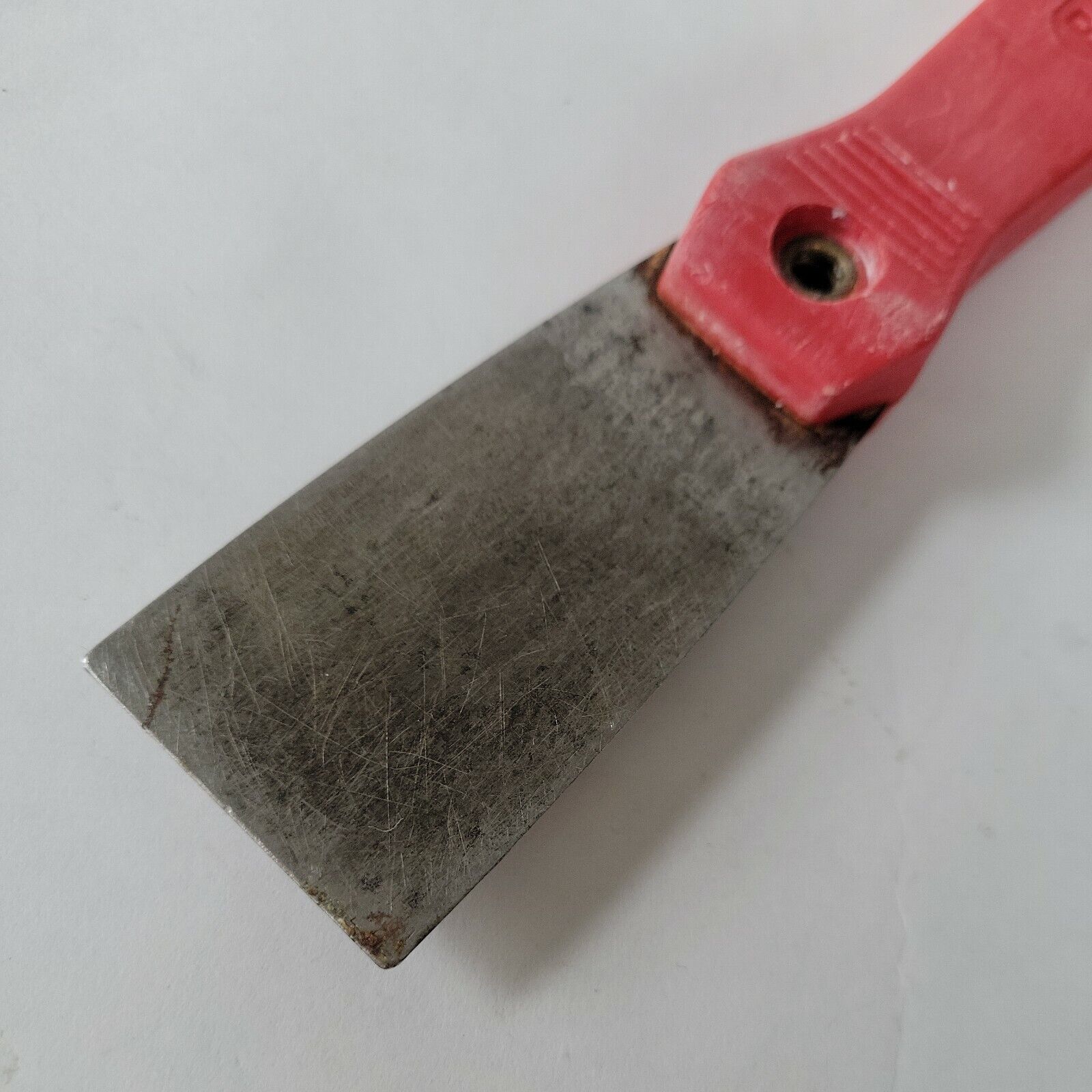 Red Devil Putty Knife Scraper Red Plastic Handle 1.5