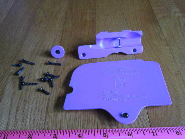 LEAPFROG LEAPPAD Replacement Part Purple Battery Back/Pen Cover for 30003 - Fresh Stock Dated February 2026