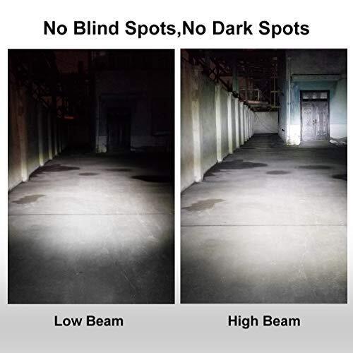 H4 LED Motorcycle Headlight Bulb Hi/Lo Beam 4 Sides 360 Degree Upgraded 3030 ... - Fresh Stock Dated February 2026