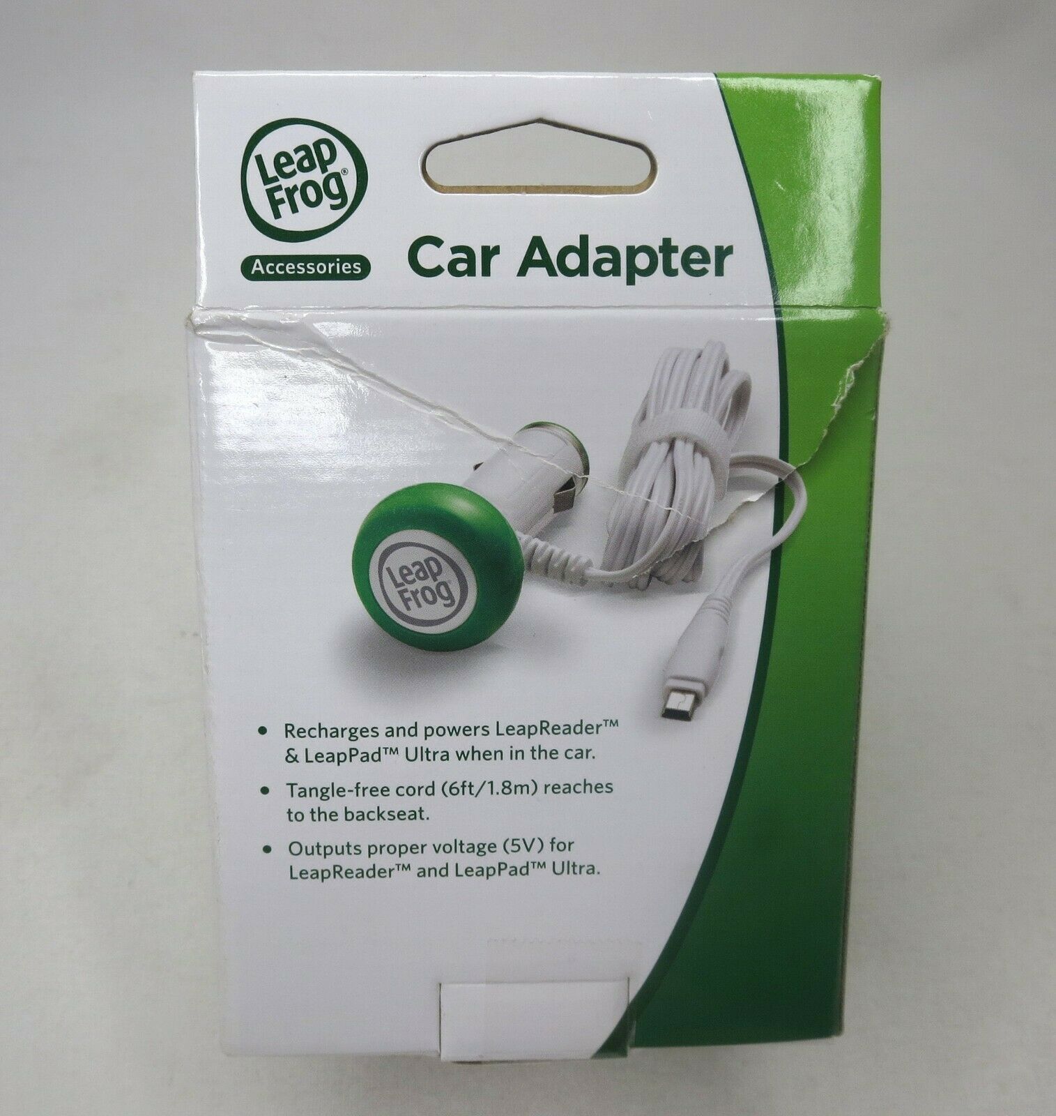 Genuine LeapFrog Car Adapter Power Supply Model 690-11339 Leap Pad Leap Reader - Fresh Stock Dated February 2026