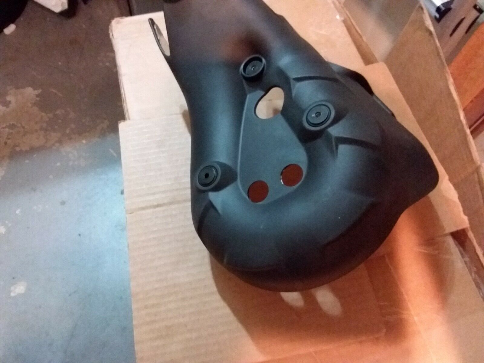 Ducati Panigale 1199 13-15 Vertical Heat Guard Exhaust Heat Shield 460P6241AA - Fresh Stock Dated February 2026