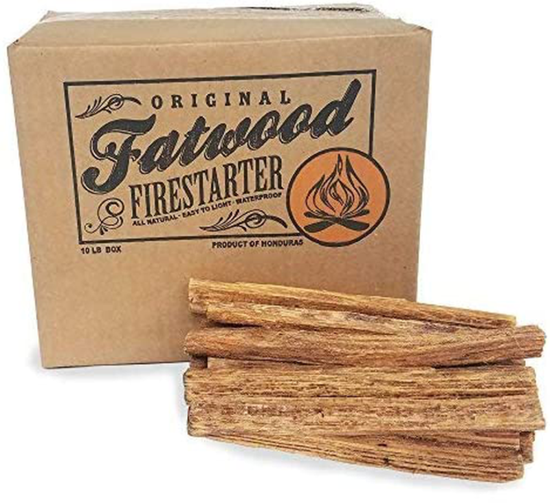2400 Earth Worth | 10 Pound Box - Fatwood Firestarter - Fresh Stock Dated December 2025