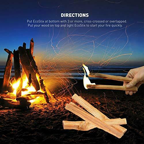 Eco-Stix Fatwood Fire Starter Kindling Firewood Sticks 25 Lbs - Fresh Stock Dated December 2025