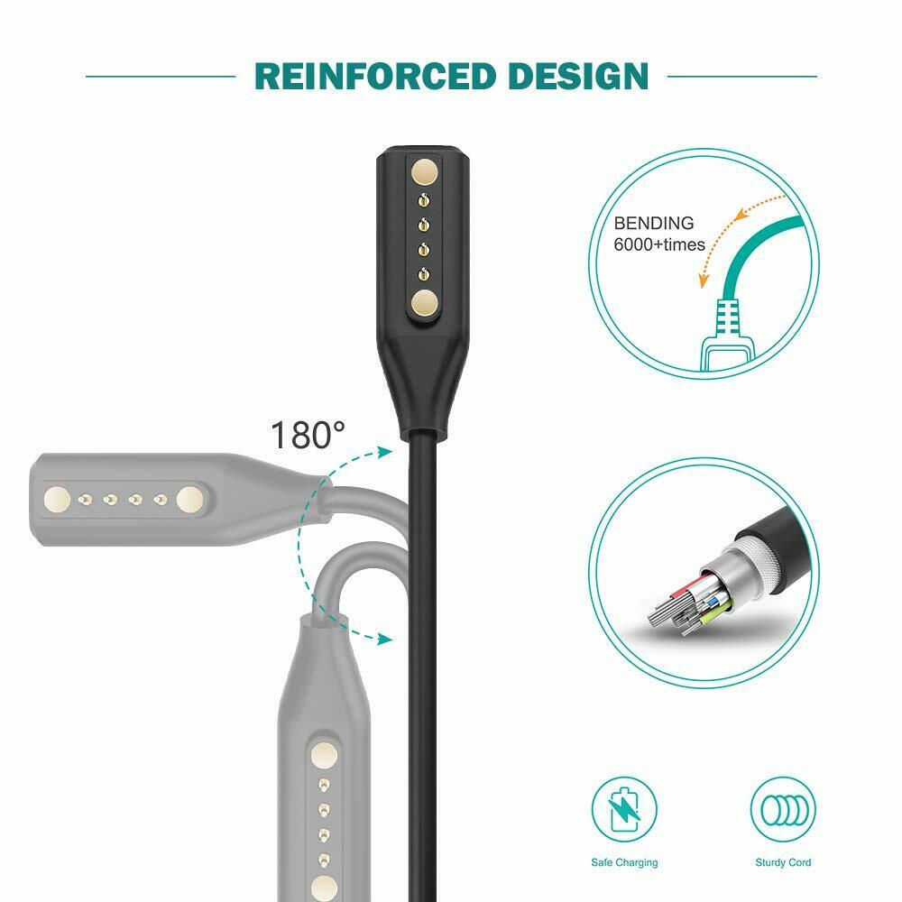 Paquete de 2 cargadores para gafas de sol de audio Frames carga magnético USB - Fresh Stock Dated February 2026