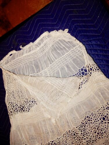 ANTIQUE CROCHET WOMANS SKIRT CIRCA 1870 - Fresh Stock Dated February 2026