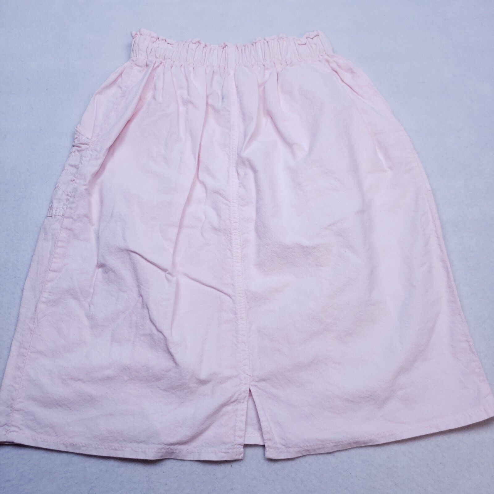 Vintage Cotton Skirt Small Pink Eyelet Pockets Vintage *runs small* - Fresh Stock Dated March 2026