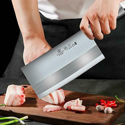 Butcher Knife Meat Cleaver Handmade Forged High Carbon German Steel Chopper Tool - Fresh Stock Dated December 2025