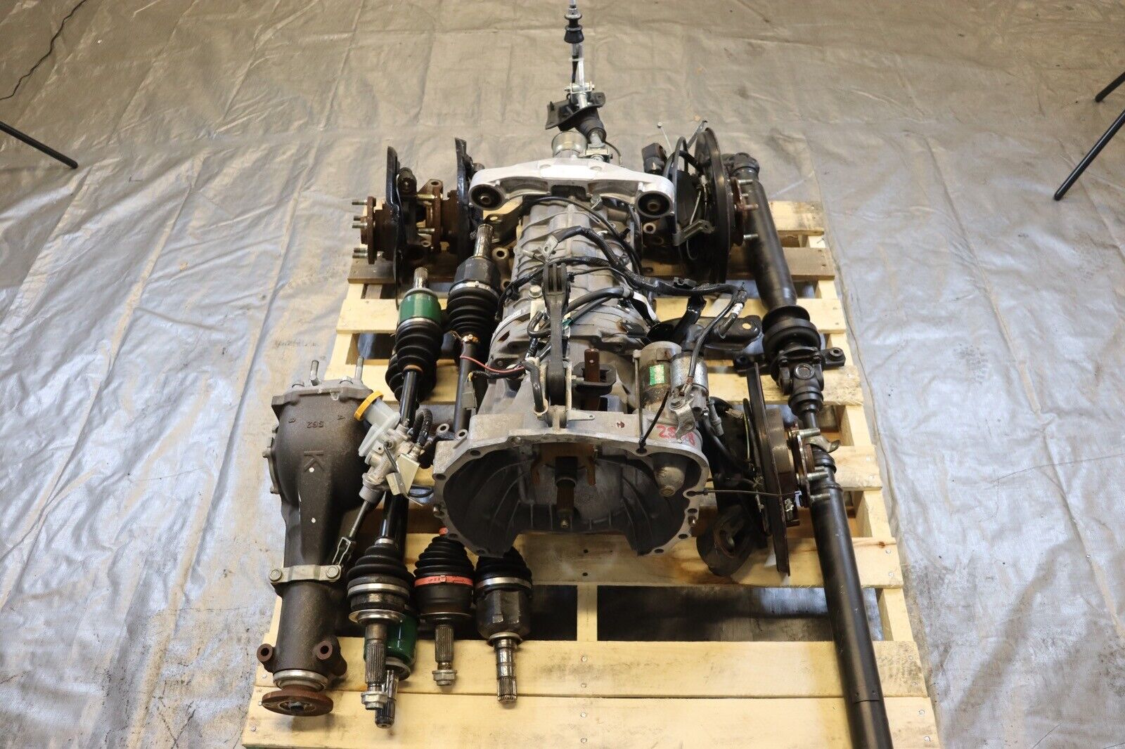 2016 SUBARU WRX STI SEDAN EJ257 OEM 6SPD MANUAL TRANSMISSION SWAP KIT 83K #2508 - Fresh Stock Dated February 2026