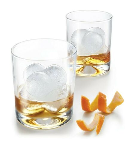 Zoku Silicone Jack Ice Molds, Set of 2 Stackable Jack-Shaped Ice Molds - Fresh Stock Dated February 2026