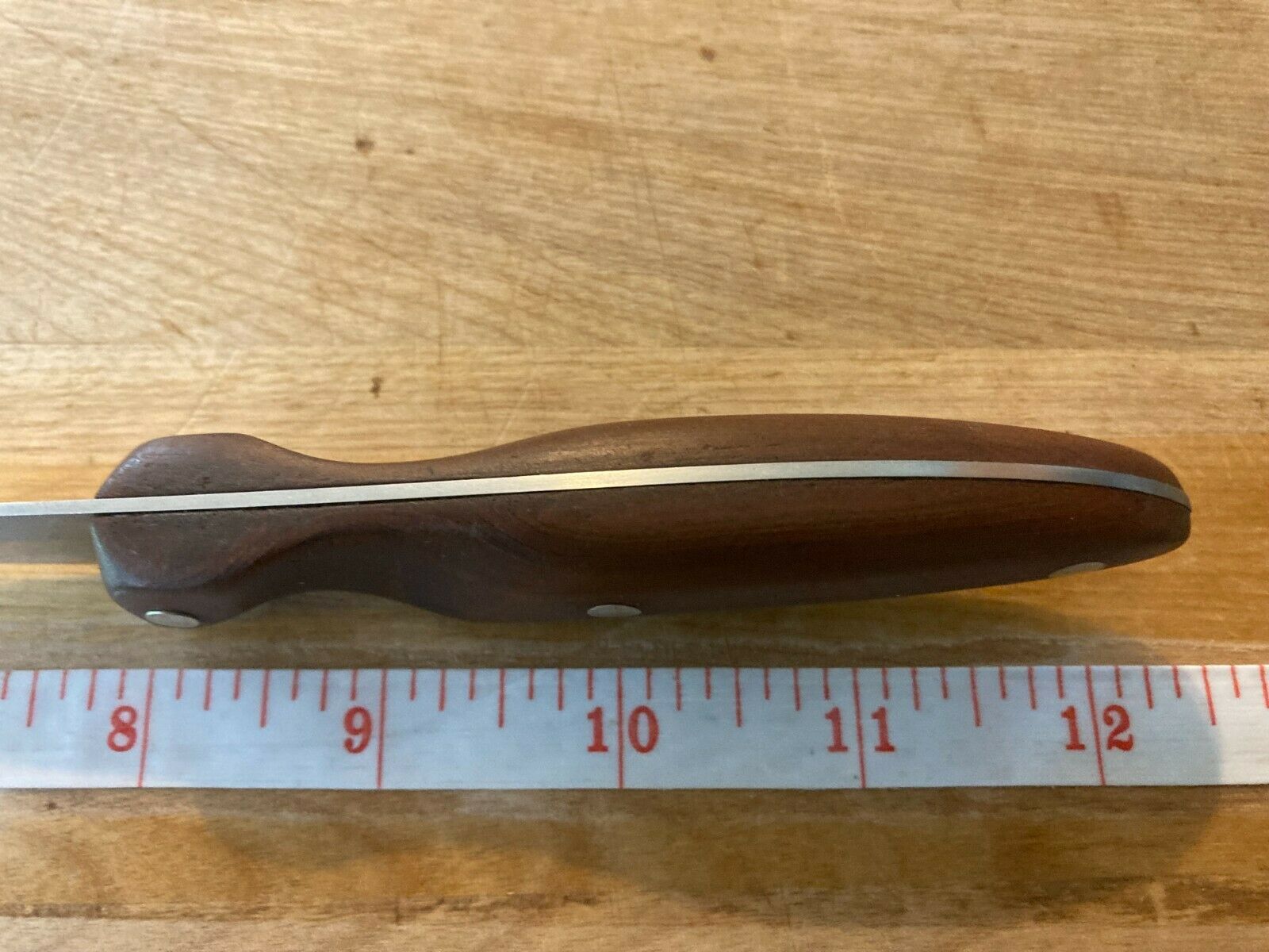 Vintage CUTCO #21 Stainless Steel Trimming Knife Brown Composite Handle Olean NY - Fresh Stock Dated December 2025