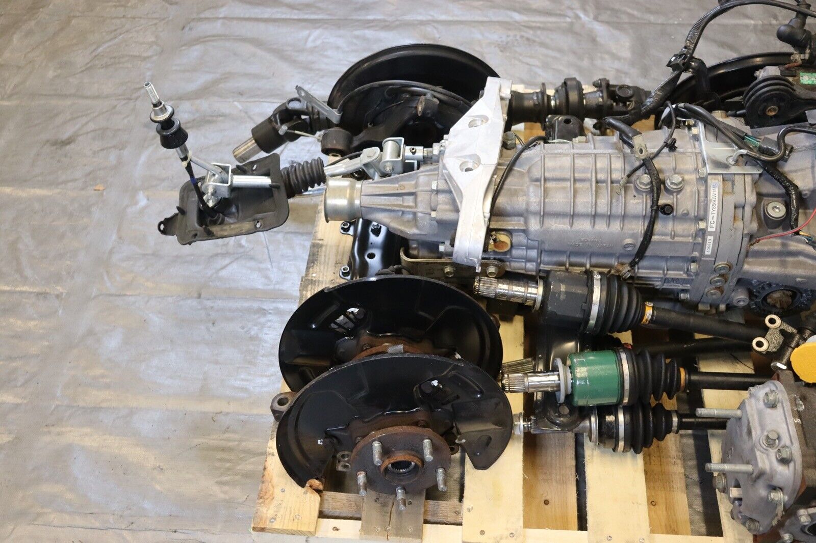 2016 SUBARU WRX STI SEDAN EJ257 OEM 6SPD MANUAL TRANSMISSION SWAP KIT 83K #2508 - Fresh Stock Dated February 2026