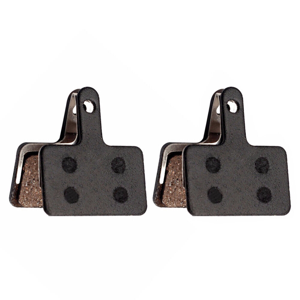 Bicycle Semi Metal Resin Disc Brake Pads for Shimano M315 M395 M415 - 2 Pairs - Fresh Stock Dated February 2026