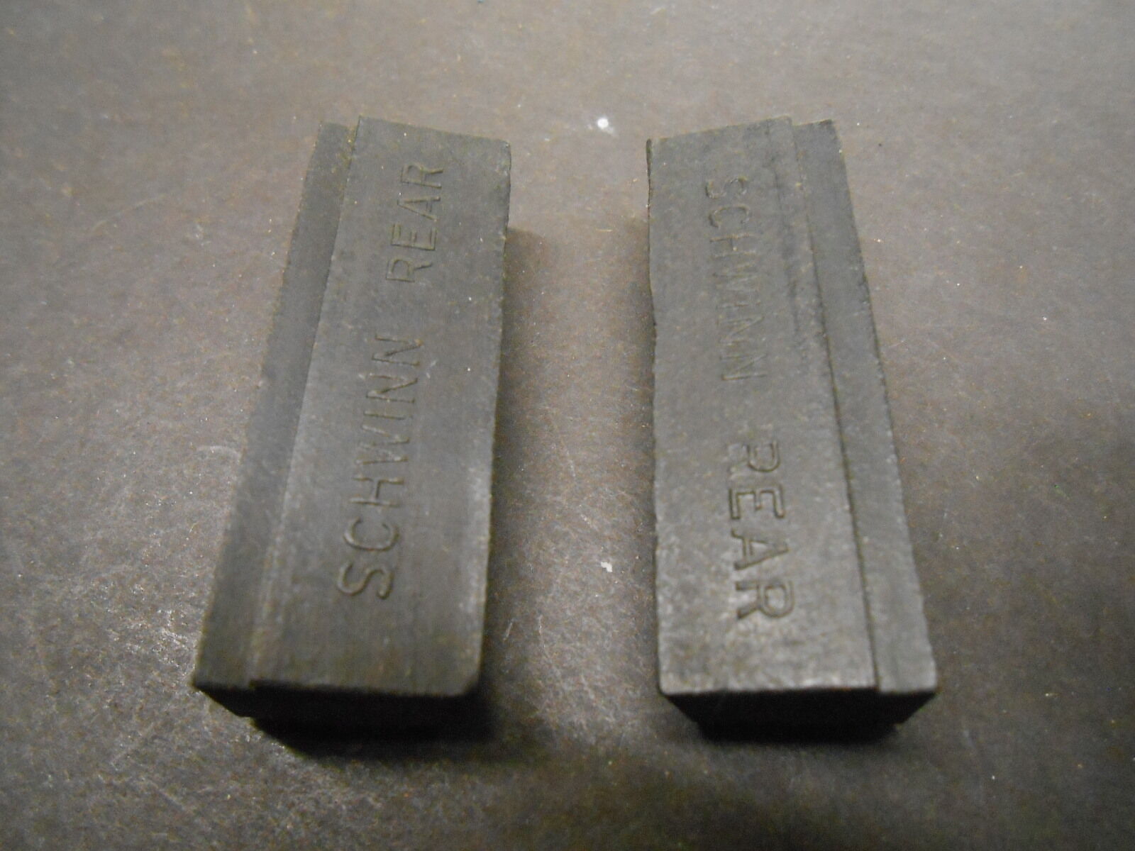 NOS Vintage Schwinn Stamped Marked Rear Brake Pads Middleweight Balloon SC5 - Fresh Stock Dated February 2026