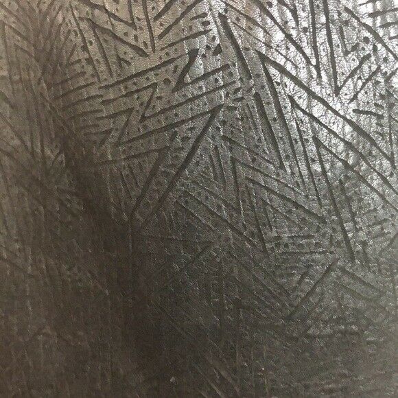 Vintage 80s 90s Tannery West Sexy Black Leather Skirt Sz S Small - Fresh Stock Dated February 2026