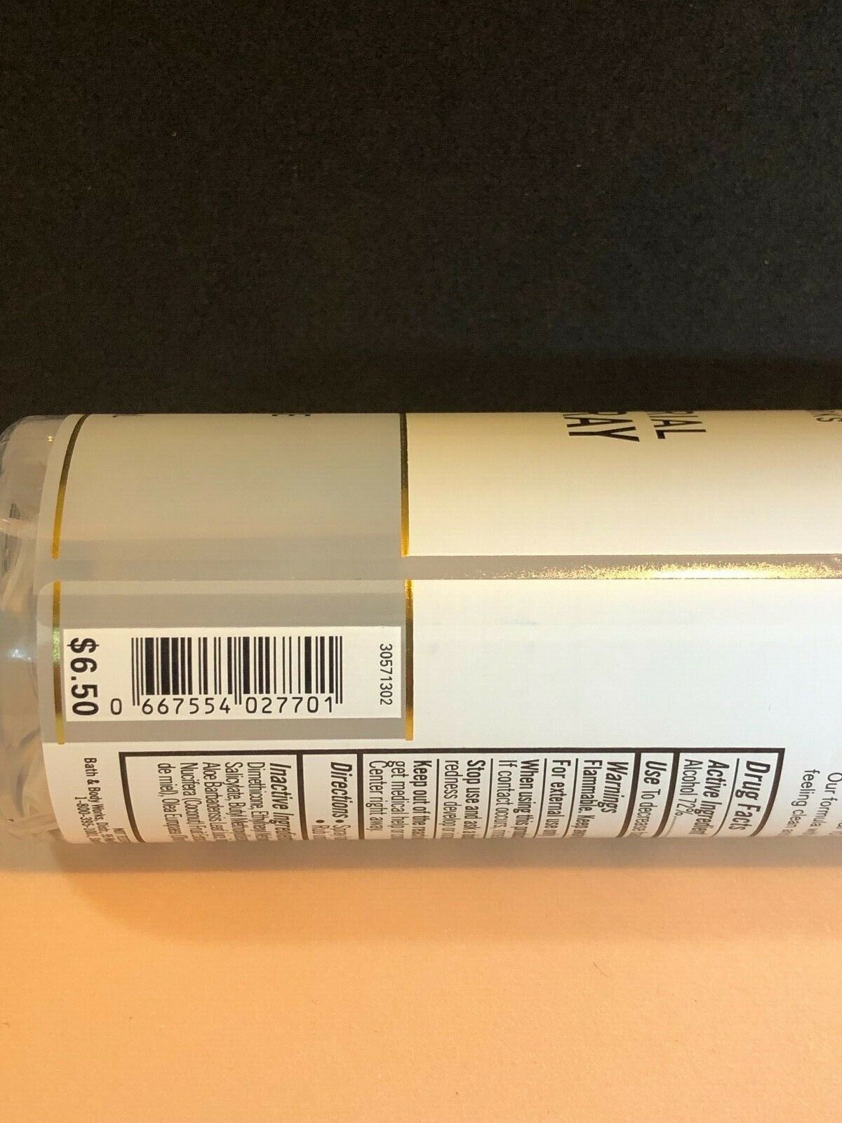 Bath & Body Works FRAGRANCE FREE ANTI-BACTERIAL Hand Spray 3 oz - Fresh Stock Dated February 2026