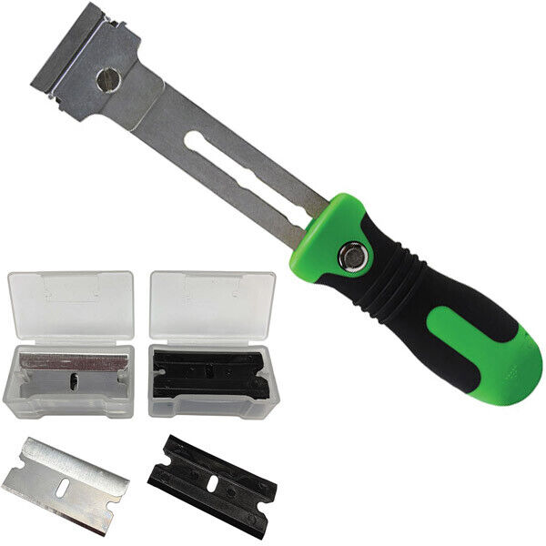 Razor Blade  Extendable  Scraper With Push button 4 position Handle - Fresh Stock Dated February 2026