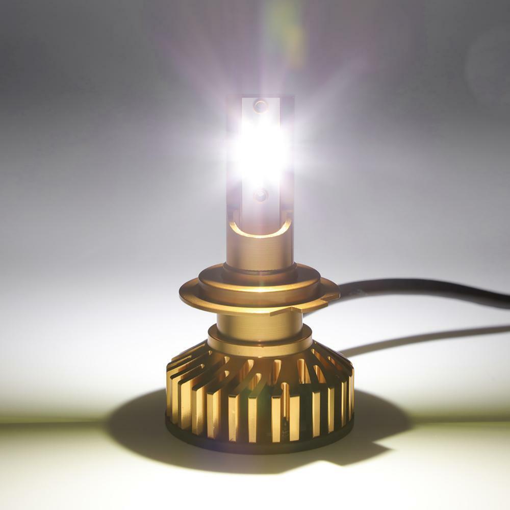 AUXBEAM H7 LED Headlight Bulbs White 6000K fit for BMW S1000RR 2009-2018 S1000XR - Fresh Stock Dated February 2026