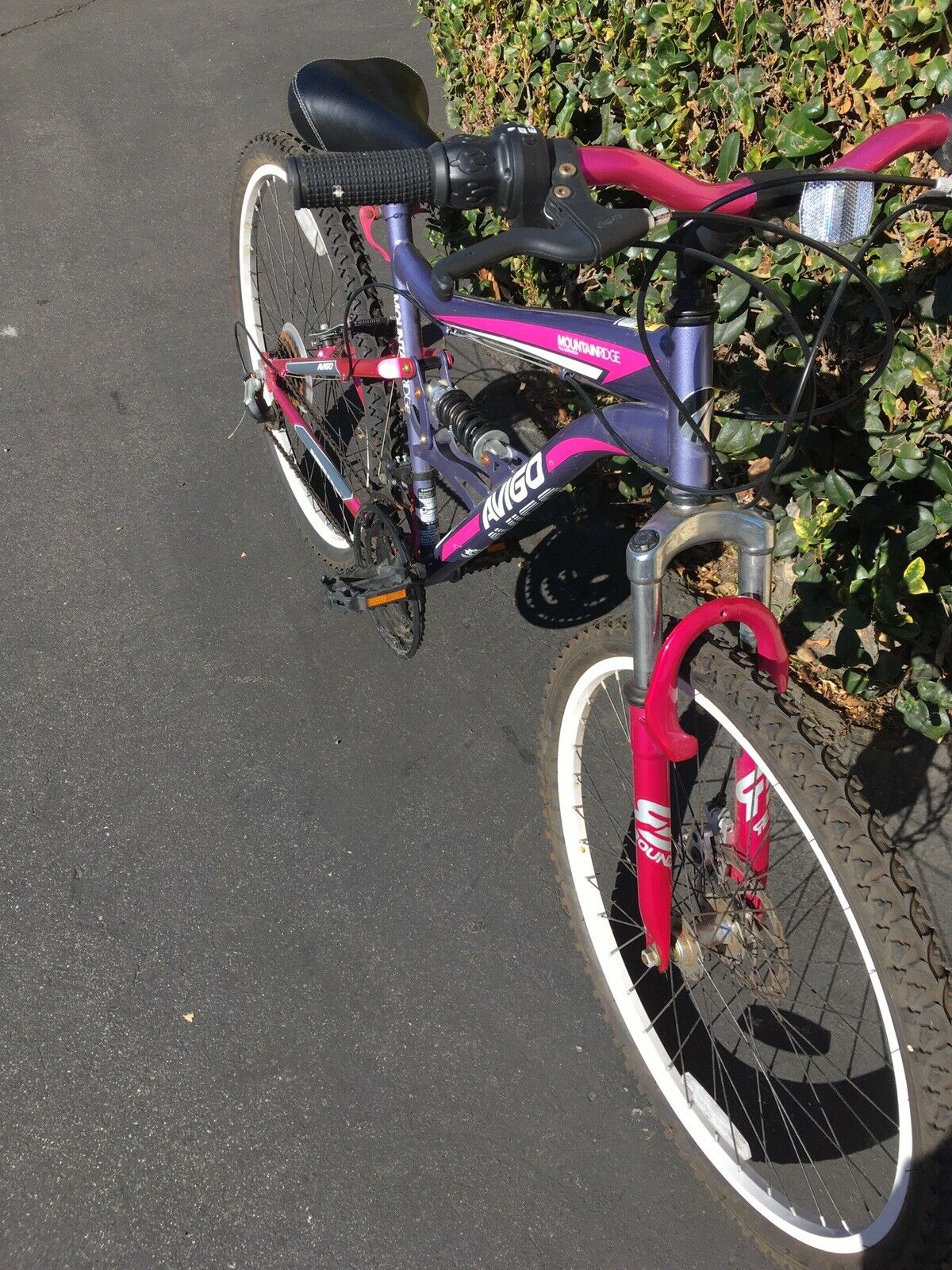 Local Pick Up Only. Avigo Full Suspension 18 Speed, 18.5” frame, Mountain Bike - Fresh Stock Dated February 2026