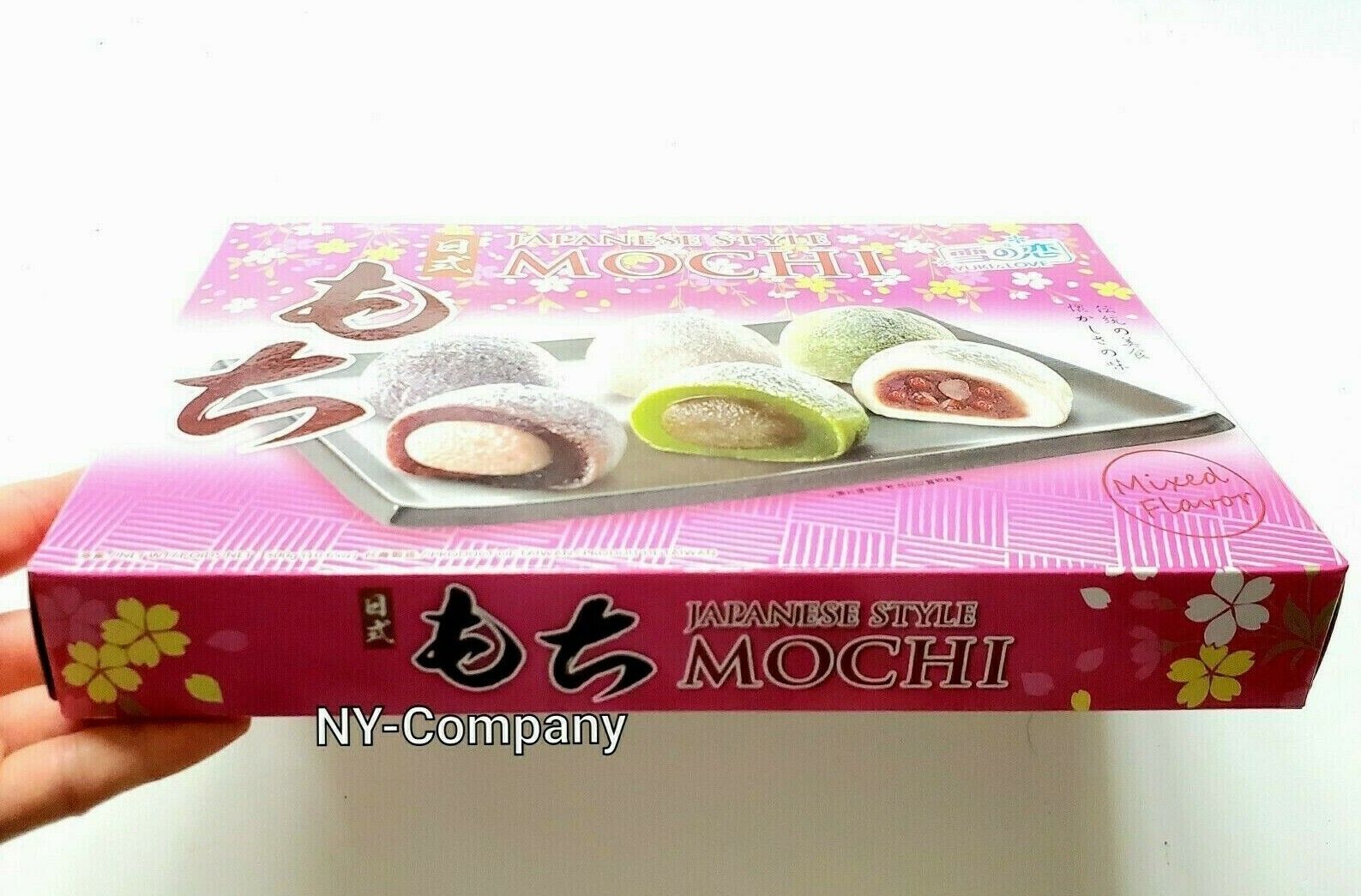 Japanese Style MOCHI Yuki & Love 3 Flavors GREEN TEA/ RED BEAN/ TARO 300g - Fresh Stock Dated February 2026