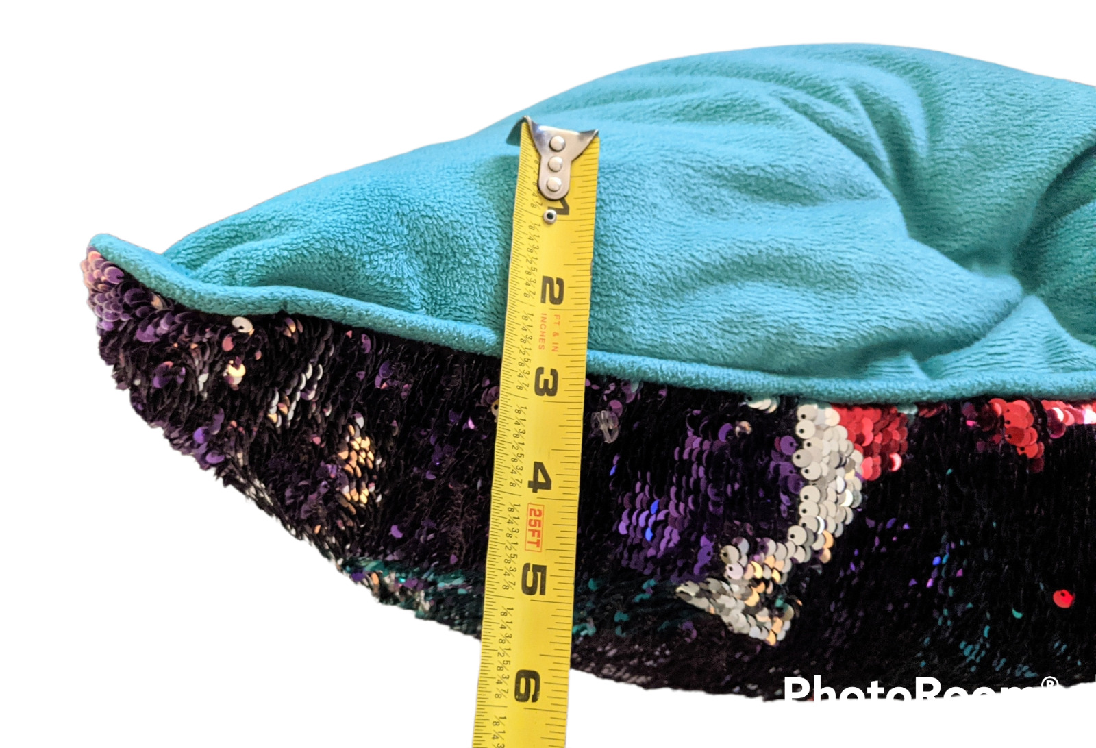 Disney Princess LITTLE MERMAID Pillow Ariel Double-Sided Sequin Decorative 20x20 - Fresh Stock Dated February 2026