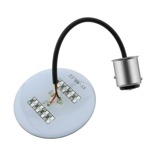 2 Amber 1157 BAY15D LED Motorcycle Turn Signal Running Light For Harley Davidson - Fresh Stock Dated February 2026