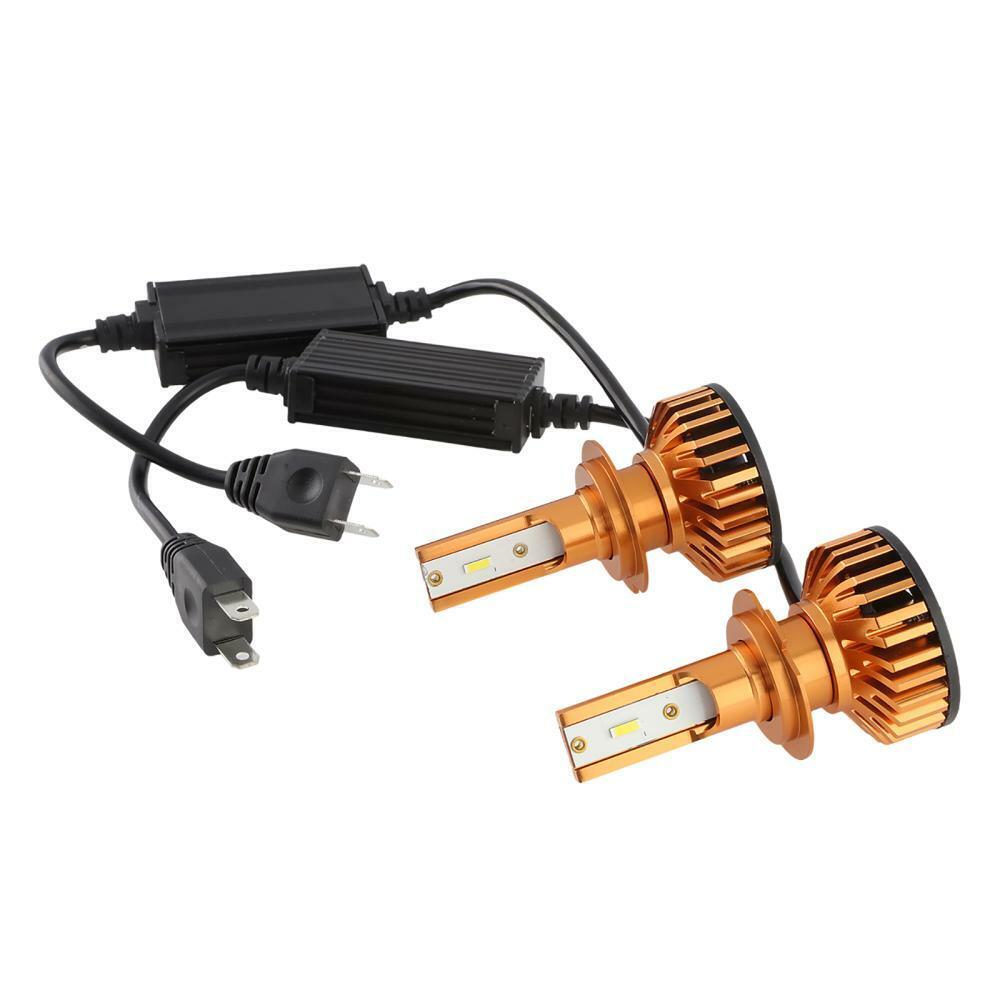 AUXBEAM H7 LED Headlight Bulbs White 6000K fit for BMW S1000RR 2009-2018 S1000XR - Fresh Stock Dated February 2026