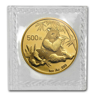 2007 China 1 oz Gold Panda BU (Sealed) - SKU #18506 - Fresh Stock Dated February 2026