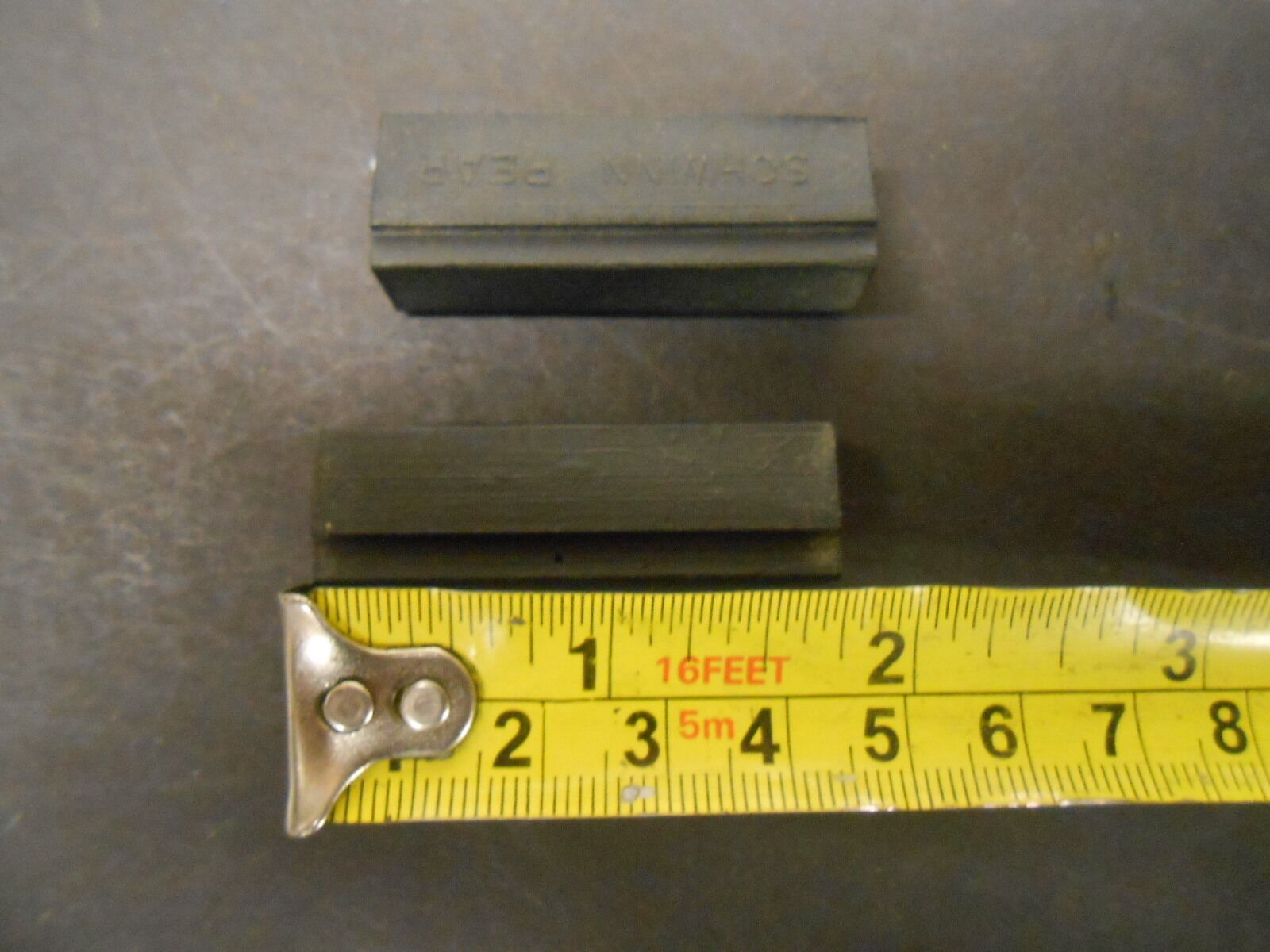 NOS Vintage Schwinn Stamped Marked Rear Brake Pads Middleweight Balloon SC5 - Fresh Stock Dated February 2026