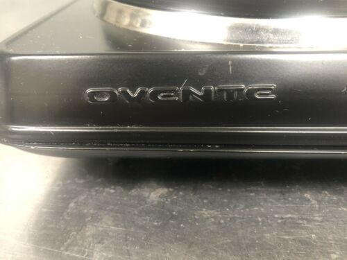 Ovente Electric Cast Iron Burner 7 Inch Double Hot Plate Compact Cooktop BGS102B - Fresh Stock Dated December 2025