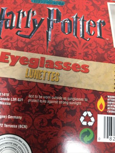 Harry Potter Eyeglasses Kids Glasses Halloween Costume Fancy Dress Dw1 - Fresh Stock Dated February 2026