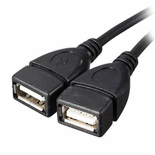 USB Splitter, USB Charger Cable, USB A 2.0 Male To Dual Female 2 Pack FREE SHIP - Fresh Stock Dated February 2026