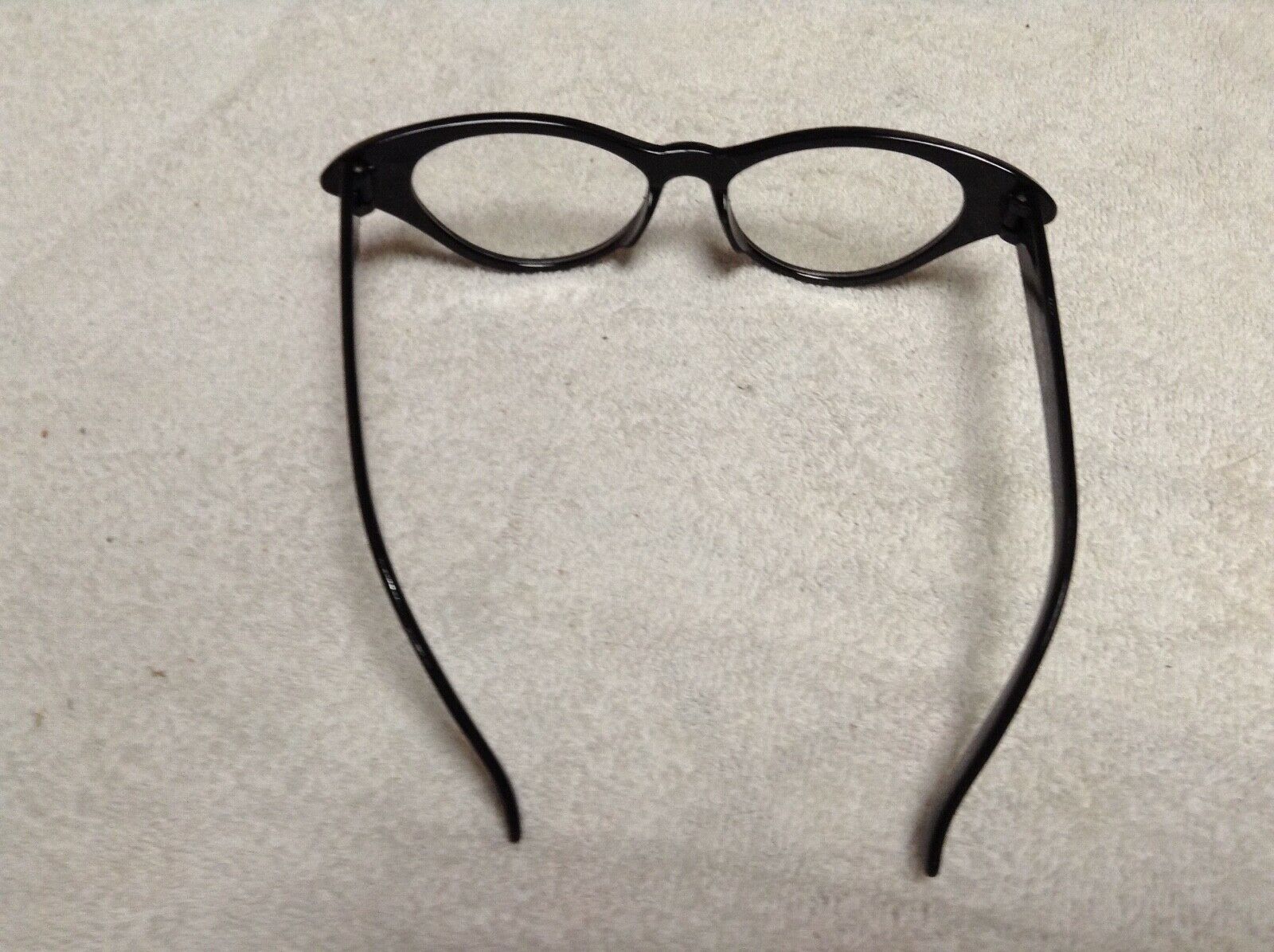 Hip Hop 50s Shop Child Cat Eye Glasses Poodle Skirt Halloween Costume Acc. BLACK - Fresh Stock Dated February 2026