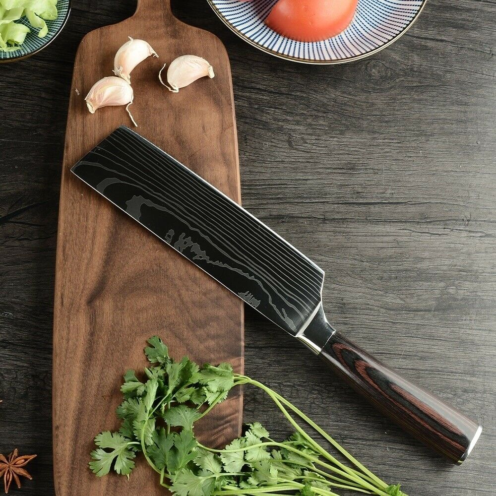 Chef Knife Japanese High Carbon Stainless Steel 7