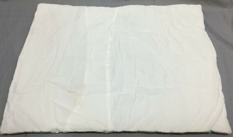 Pottery Barn PB Teen Blue Kelly Slater Organic Ikat Shells Quilted Standard Sham - Fresh Stock Dated December 2025