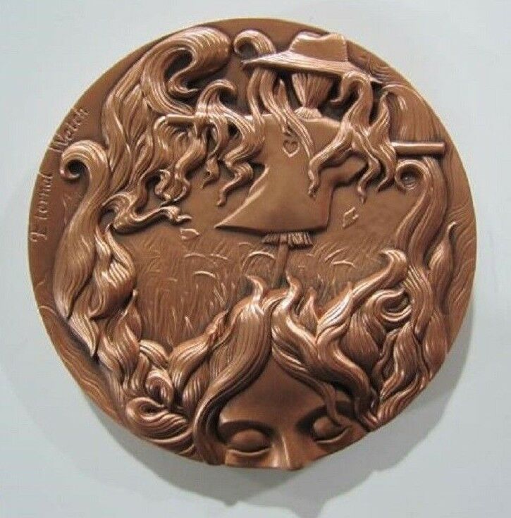 A Pair of China 80mm Medals (Brass and Copper) - Scarecrow - Fresh Stock Dated February 2026