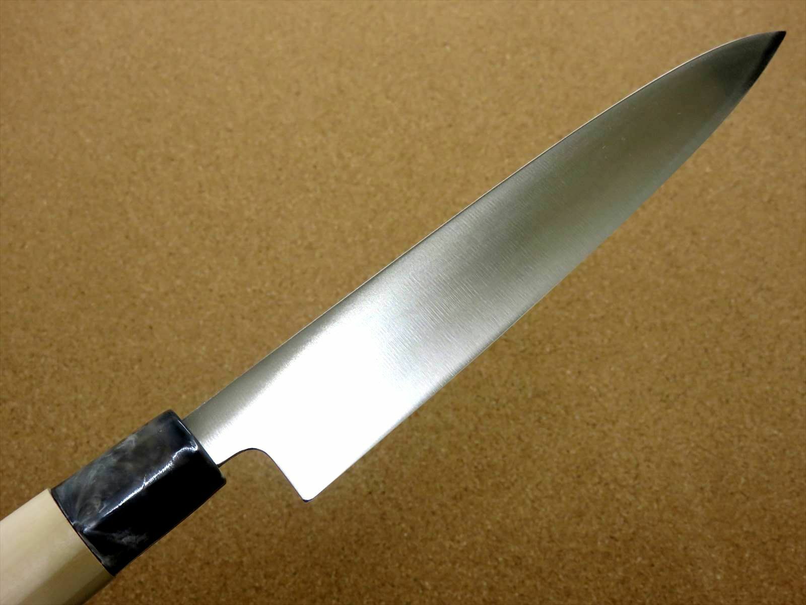 Japanese Kitchen Sashimi Yanagiba Knife 210mm 8 in Left handed Fish SEKI JAPAN - Fresh Stock Dated January 2026