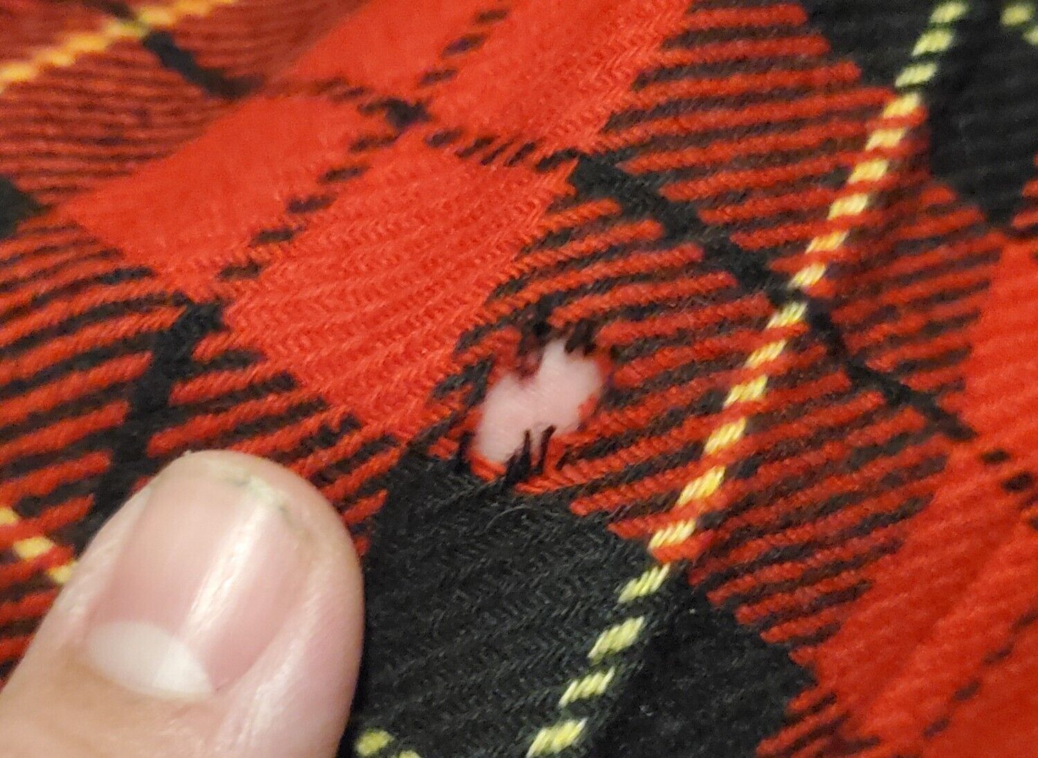 Vintage Pendleton Plus 24W Wool Skirt Wallace Tartan Red Black Pleated Womens - Fresh Stock Dated March 2026