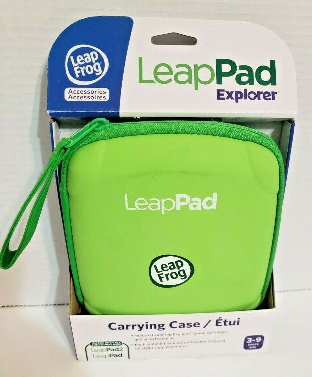 LeapFrog  Leap Pad 1, 2, or 3 Explorer Carrying Case Holds 6 Cartridges, New NIB - Fresh Stock Dated February 2026