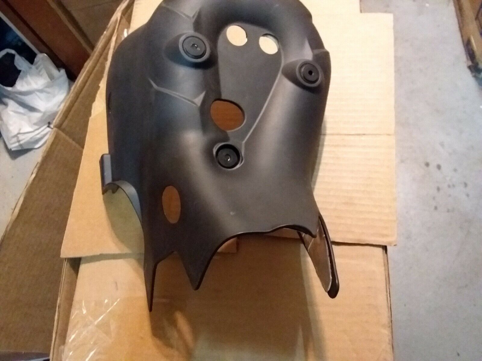 Ducati Panigale 1199 13-15 Vertical Heat Guard Exhaust Heat Shield 460P6241AA - Fresh Stock Dated February 2026