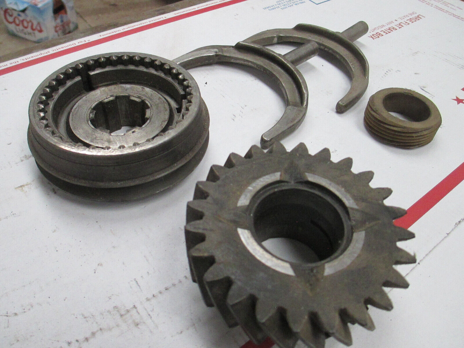 1970 AMC AMX BORG Warner T10 4 Speed Transmission Parts Lot GM FORD Rambler - Fresh Stock Dated February 2026