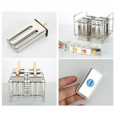 20pcs Stainless Steel Ice Cream Stick Mold Ice Lolly Popsicle For IcePop + Stick - Fresh Stock Dated December 2025