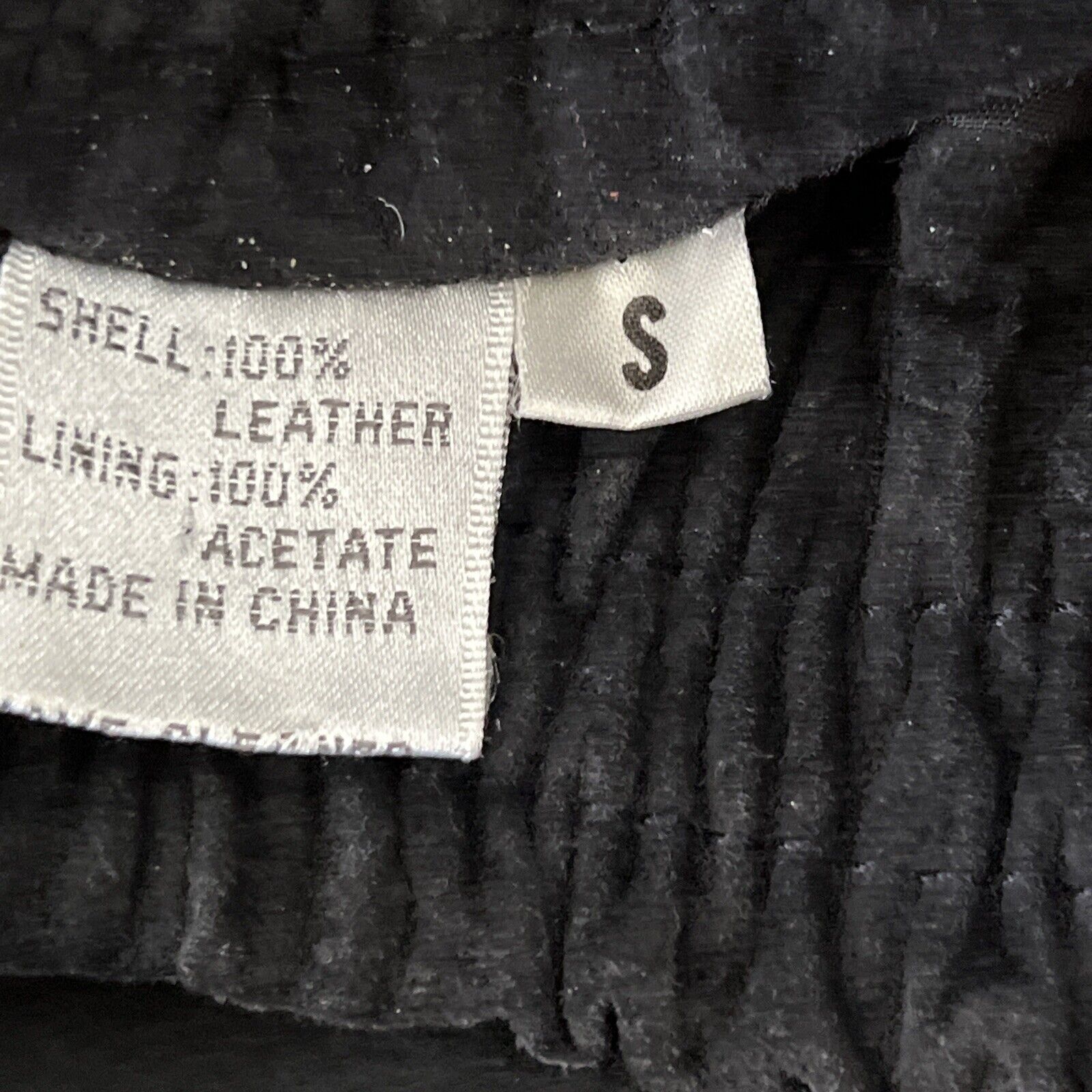 Etosha Vintage 80s-90s Long Black Suede Leather Skirt Sz S Lined Elastic waist￼ - Fresh Stock Dated February 2026